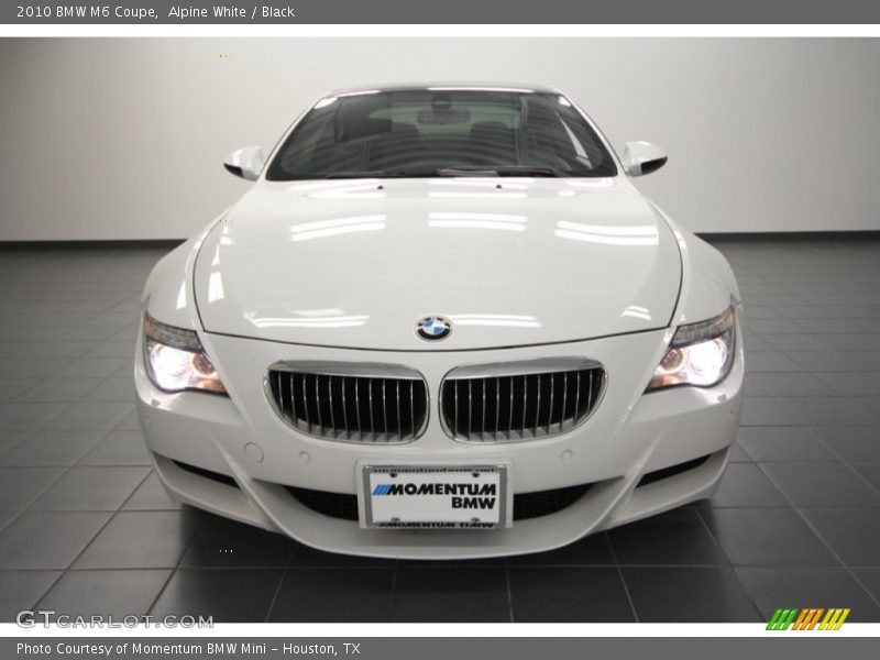 Alpine White / Black 2010 BMW M6 Coupe