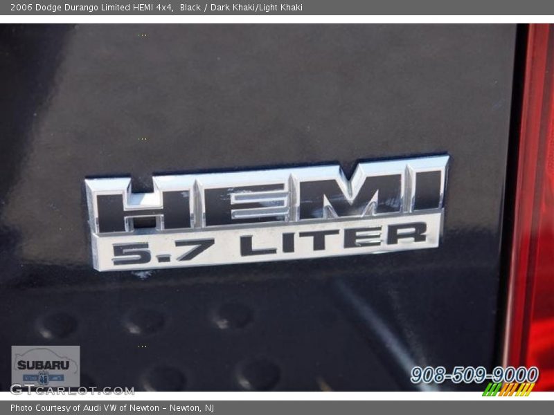 Black / Dark Khaki/Light Khaki 2006 Dodge Durango Limited HEMI 4x4