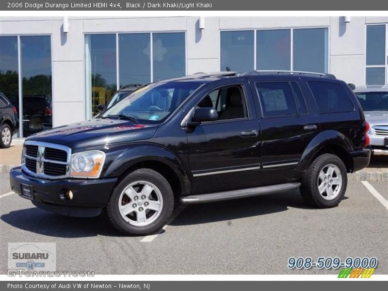 Black / Dark Khaki/Light Khaki 2006 Dodge Durango Limited HEMI 4x4