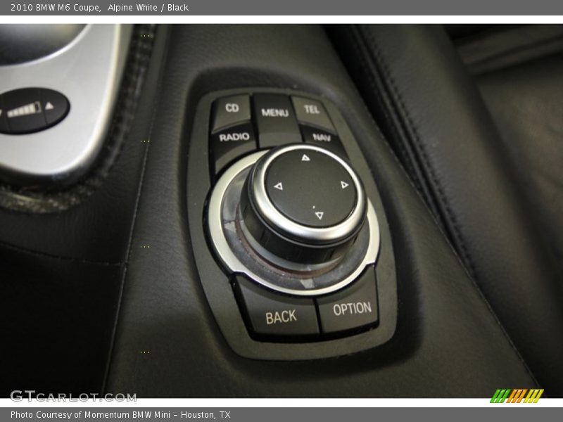 Controls of 2010 M6 Coupe