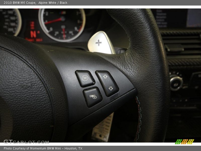 Alpine White / Black 2010 BMW M6 Coupe