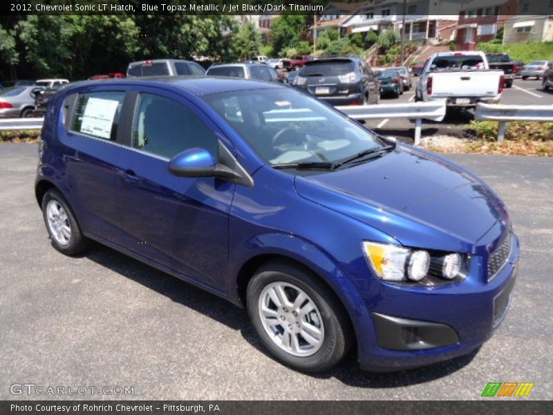 Front 3/4 View of 2012 Sonic LT Hatch