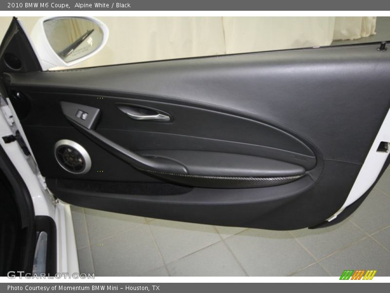 Alpine White / Black 2010 BMW M6 Coupe
