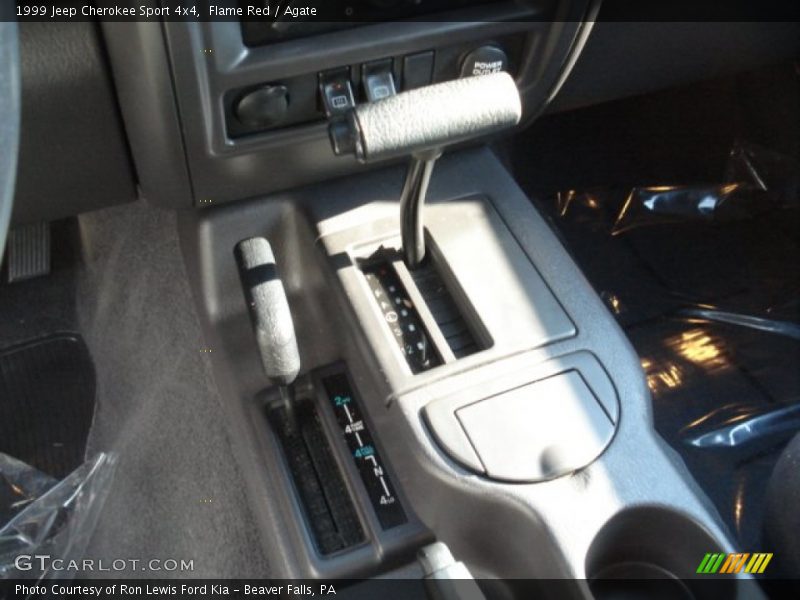 Flame Red / Agate 1999 Jeep Cherokee Sport 4x4