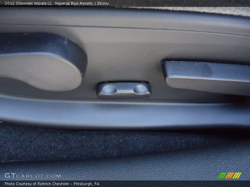 Imperial Blue Metallic / Ebony 2012 Chevrolet Impala LS