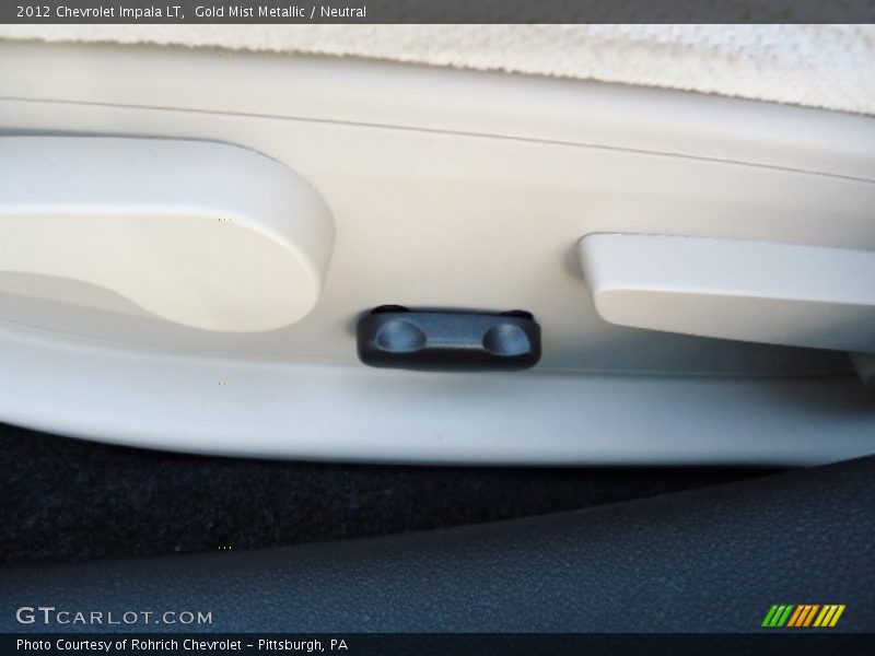 Gold Mist Metallic / Neutral 2012 Chevrolet Impala LT