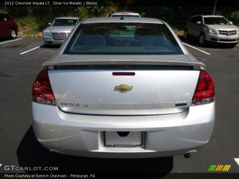 Silver Ice Metallic / Ebony 2012 Chevrolet Impala LT