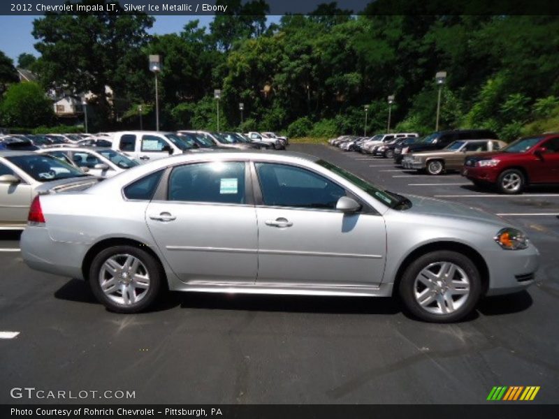 Silver Ice Metallic / Ebony 2012 Chevrolet Impala LT