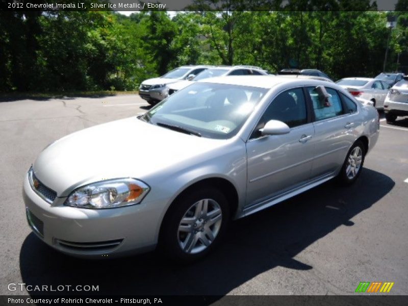 Silver Ice Metallic / Ebony 2012 Chevrolet Impala LT