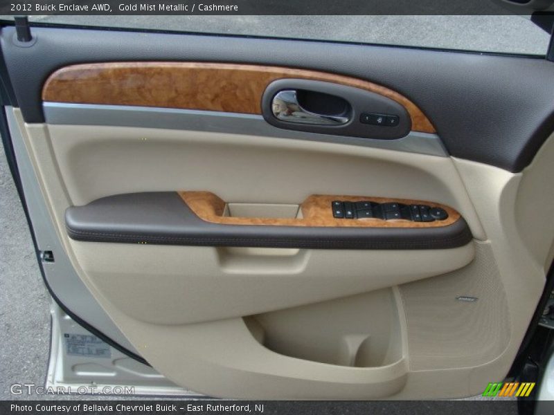 Gold Mist Metallic / Cashmere 2012 Buick Enclave AWD