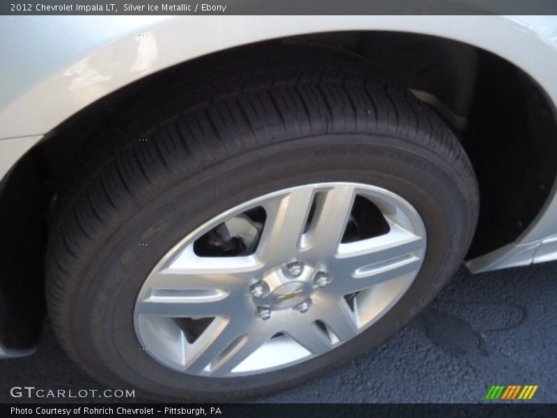 Silver Ice Metallic / Ebony 2012 Chevrolet Impala LT