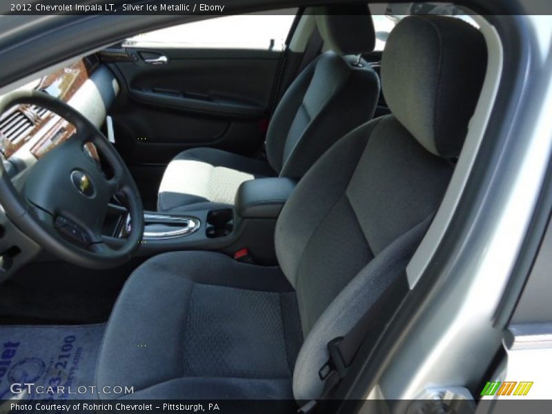 Silver Ice Metallic / Ebony 2012 Chevrolet Impala LT