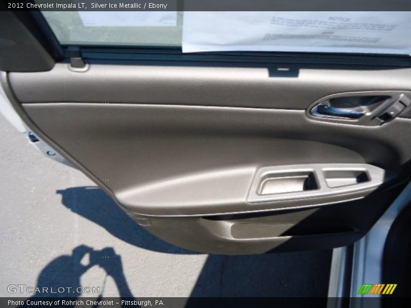 Silver Ice Metallic / Ebony 2012 Chevrolet Impala LT