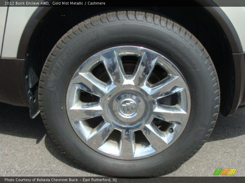 Gold Mist Metallic / Cashmere 2012 Buick Enclave AWD
