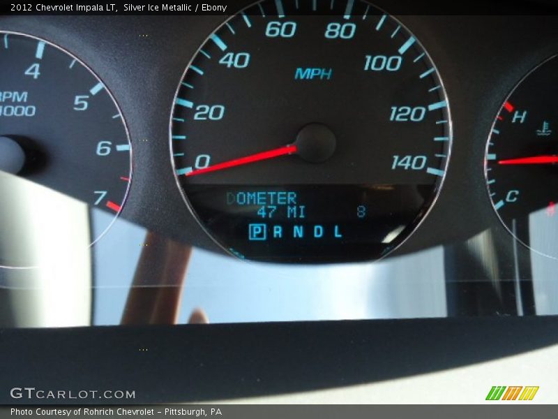 Silver Ice Metallic / Ebony 2012 Chevrolet Impala LT