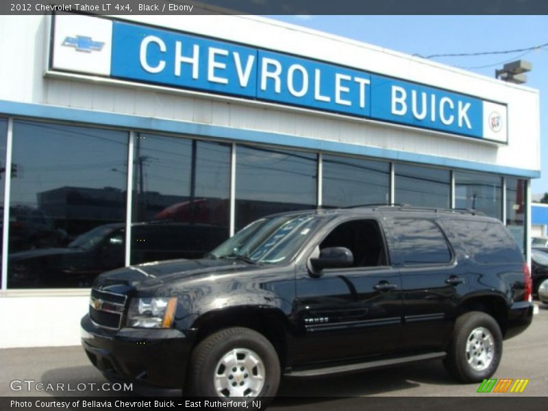 Black / Ebony 2012 Chevrolet Tahoe LT 4x4