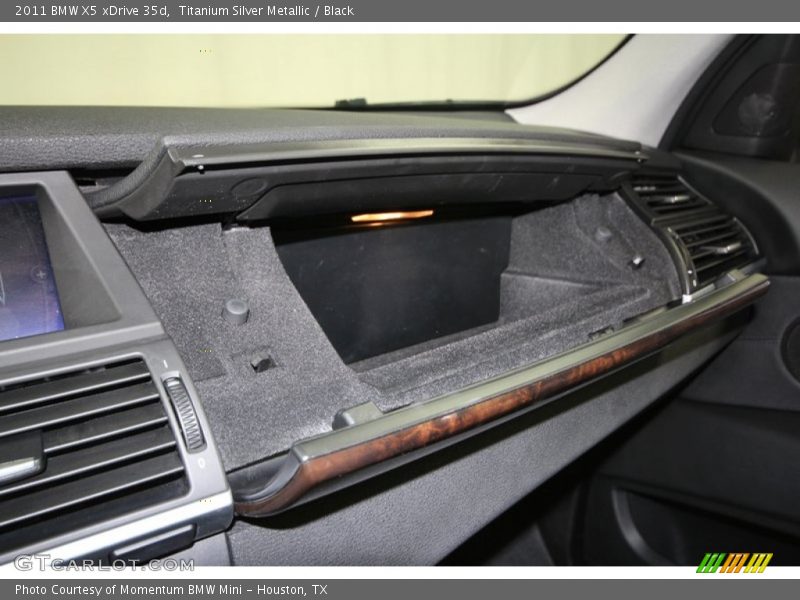 Titanium Silver Metallic / Black 2011 BMW X5 xDrive 35d