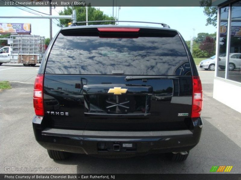 Black / Ebony 2012 Chevrolet Tahoe LT 4x4