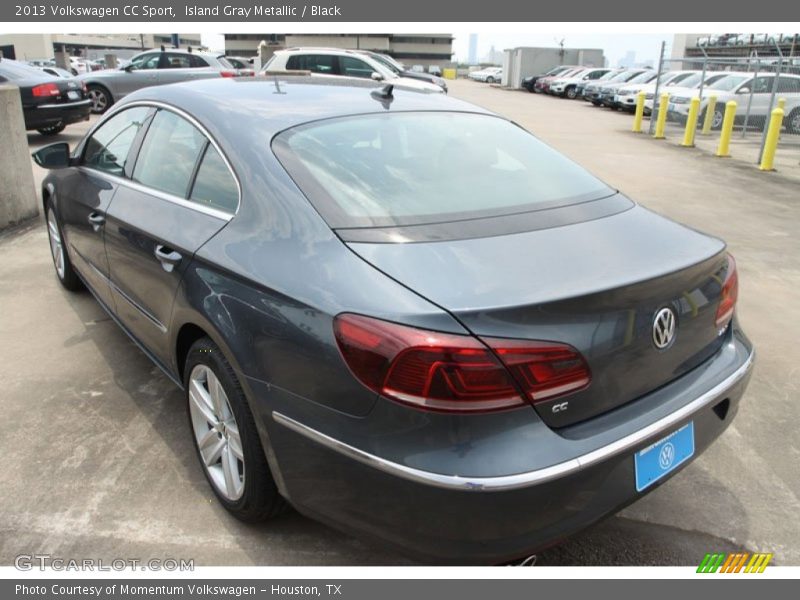 Island Gray Metallic / Black 2013 Volkswagen CC Sport
