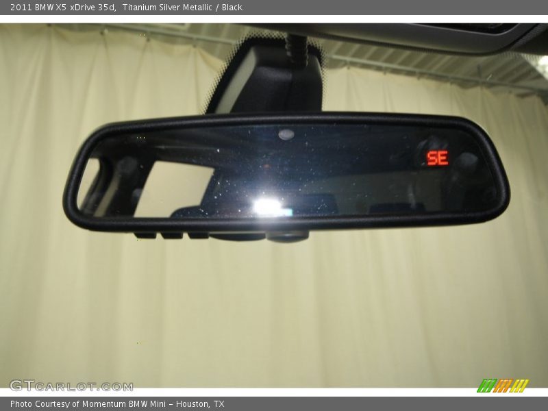 Titanium Silver Metallic / Black 2011 BMW X5 xDrive 35d