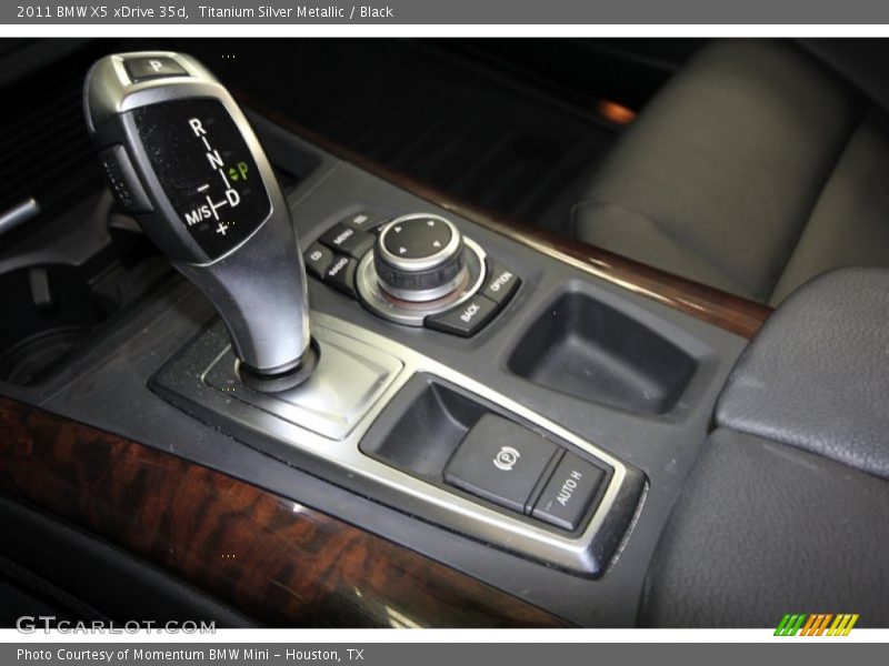 Titanium Silver Metallic / Black 2011 BMW X5 xDrive 35d
