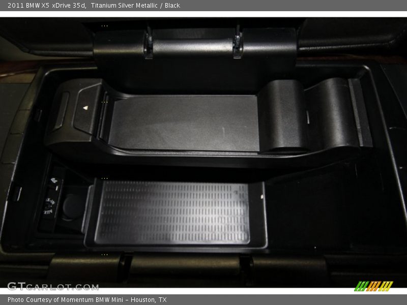 Titanium Silver Metallic / Black 2011 BMW X5 xDrive 35d