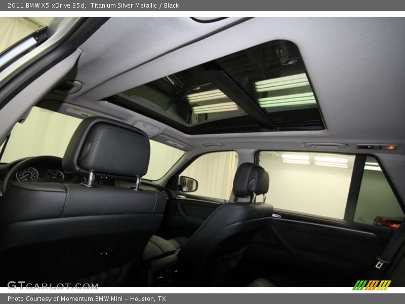 Titanium Silver Metallic / Black 2011 BMW X5 xDrive 35d