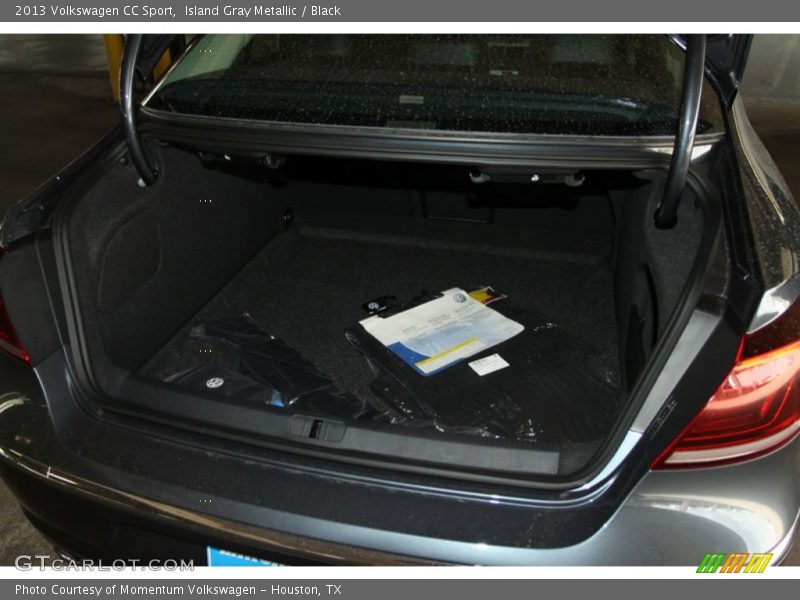 Island Gray Metallic / Black 2013 Volkswagen CC Sport