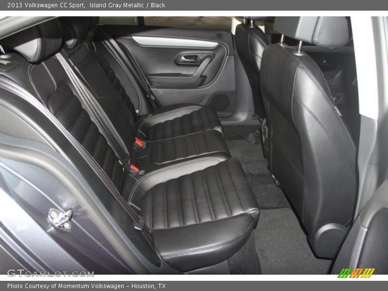 Island Gray Metallic / Black 2013 Volkswagen CC Sport