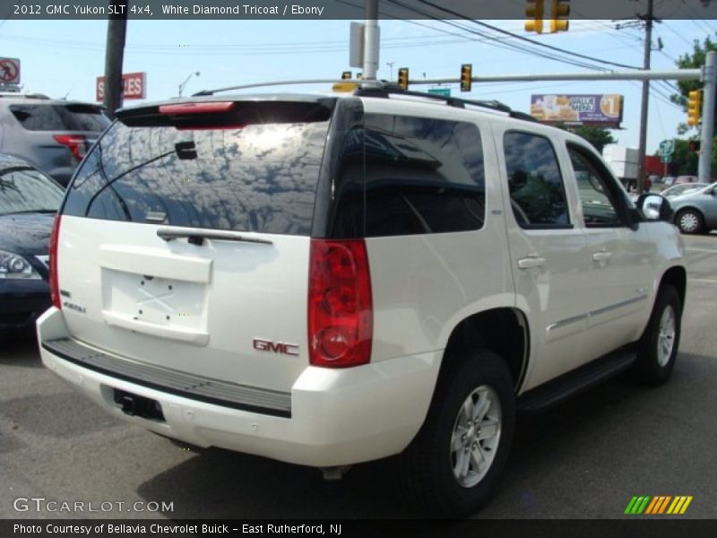 White Diamond Tricoat / Ebony 2012 GMC Yukon SLT 4x4