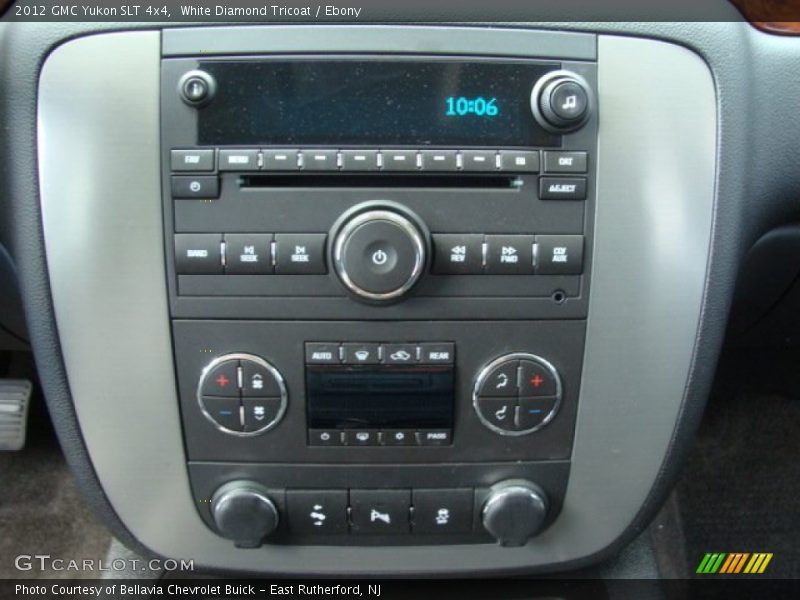White Diamond Tricoat / Ebony 2012 GMC Yukon SLT 4x4
