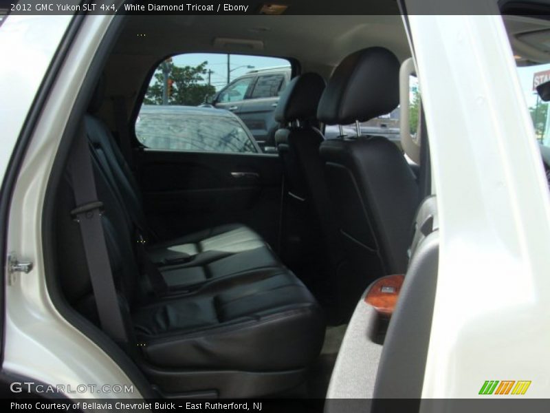 White Diamond Tricoat / Ebony 2012 GMC Yukon SLT 4x4