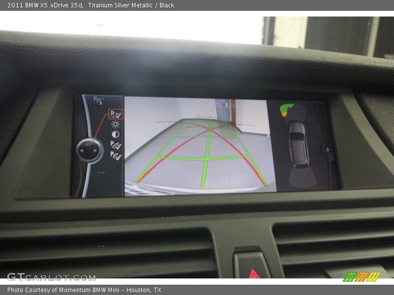 Titanium Silver Metallic / Black 2011 BMW X5 xDrive 35d