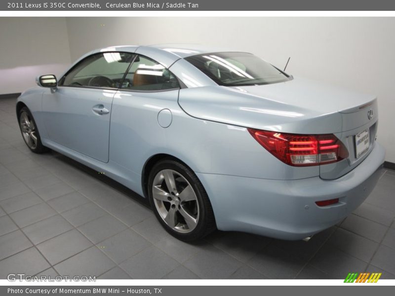 Cerulean Blue Mica / Saddle Tan 2011 Lexus IS 350C Convertible