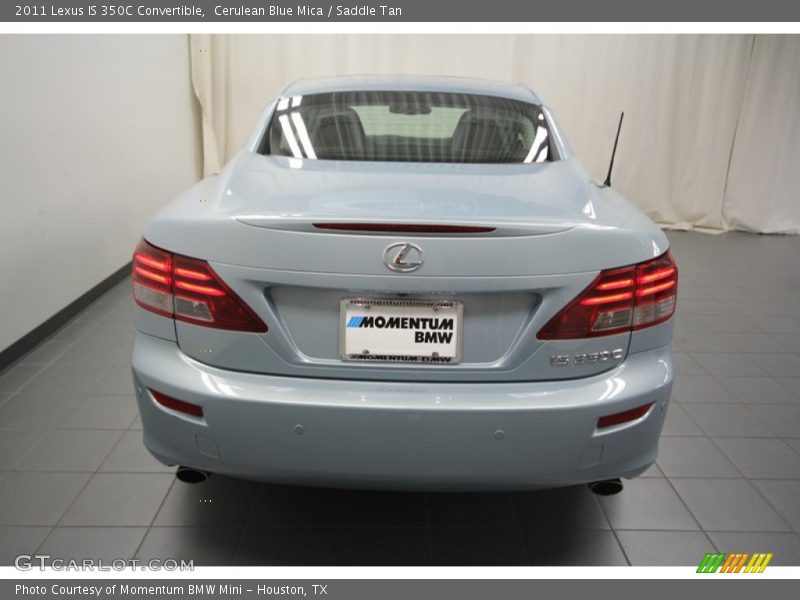 Cerulean Blue Mica / Saddle Tan 2011 Lexus IS 350C Convertible