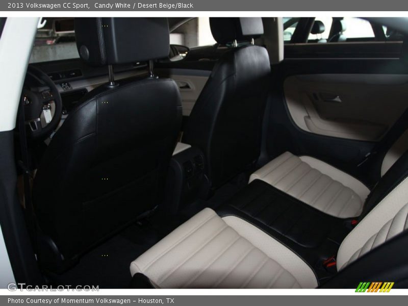 Candy White / Desert Beige/Black 2013 Volkswagen CC Sport