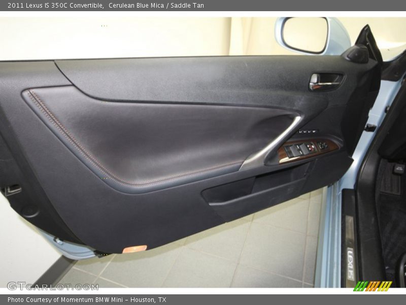 Cerulean Blue Mica / Saddle Tan 2011 Lexus IS 350C Convertible
