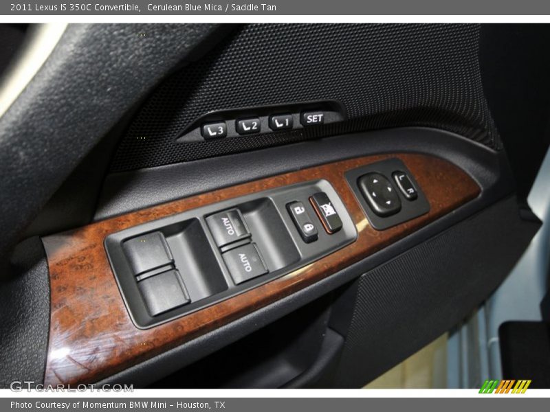 Cerulean Blue Mica / Saddle Tan 2011 Lexus IS 350C Convertible