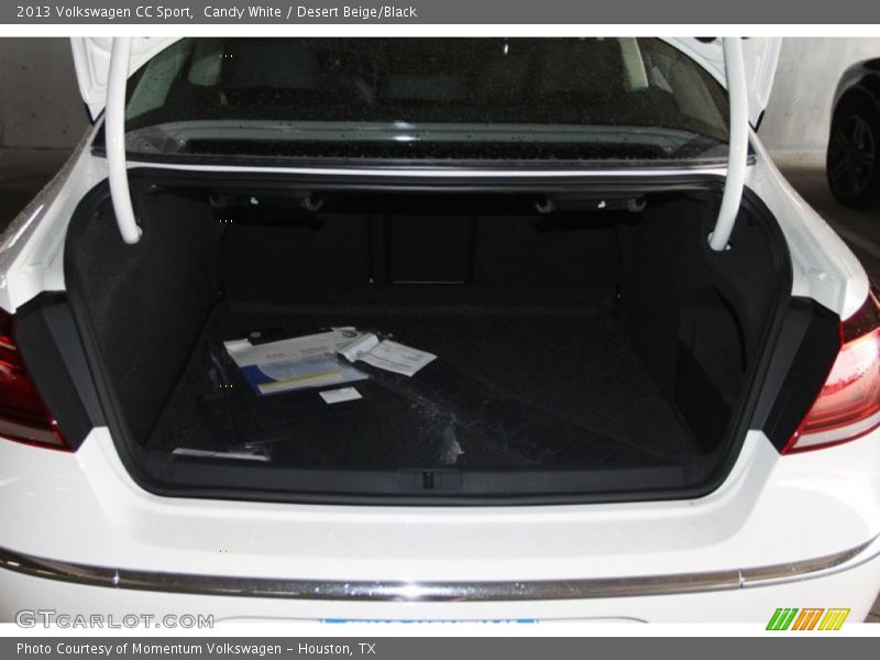 Candy White / Desert Beige/Black 2013 Volkswagen CC Sport