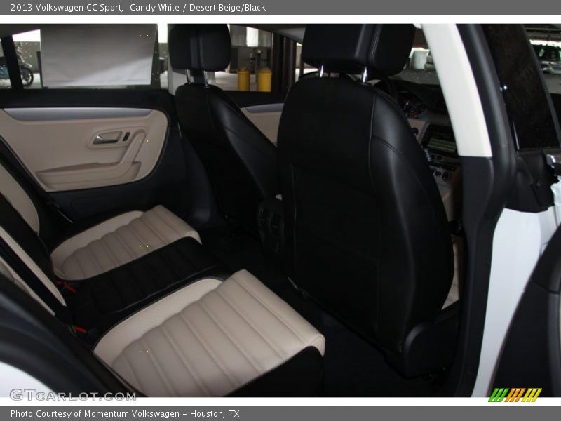 Candy White / Desert Beige/Black 2013 Volkswagen CC Sport