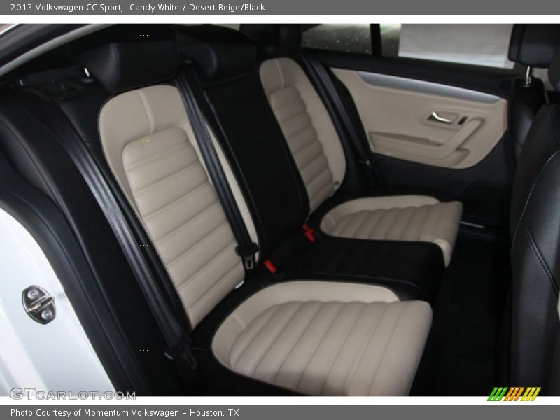 Candy White / Desert Beige/Black 2013 Volkswagen CC Sport