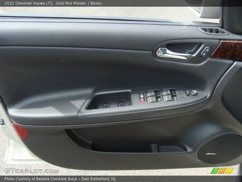 Gold Mist Metallic / Ebony 2012 Chevrolet Impala LTZ