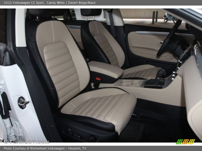 Candy White / Desert Beige/Black 2013 Volkswagen CC Sport