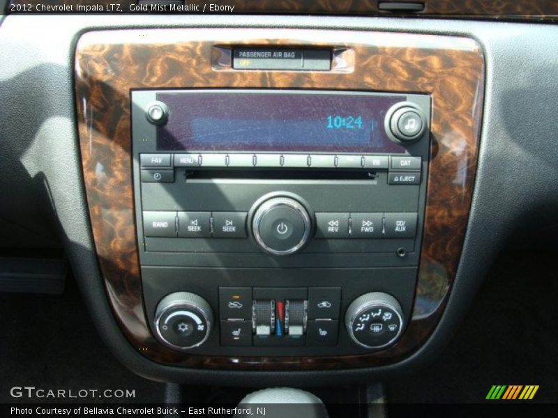 Gold Mist Metallic / Ebony 2012 Chevrolet Impala LTZ