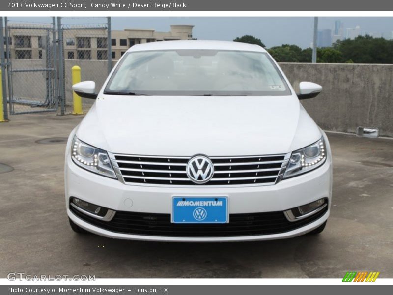 Candy White / Desert Beige/Black 2013 Volkswagen CC Sport