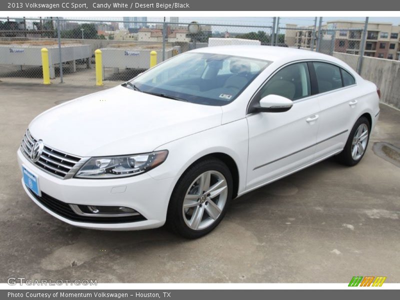 Candy White / Desert Beige/Black 2013 Volkswagen CC Sport