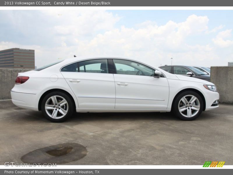 Candy White / Desert Beige/Black 2013 Volkswagen CC Sport