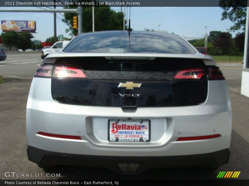 Silver Ice Metallic / Jet Black/Dark Accents 2011 Chevrolet Volt Hatchback