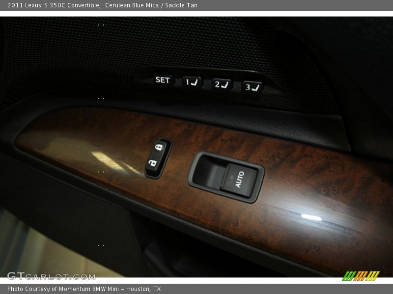 Cerulean Blue Mica / Saddle Tan 2011 Lexus IS 350C Convertible