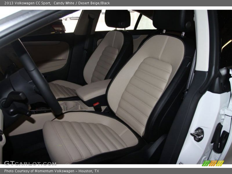Candy White / Desert Beige/Black 2013 Volkswagen CC Sport